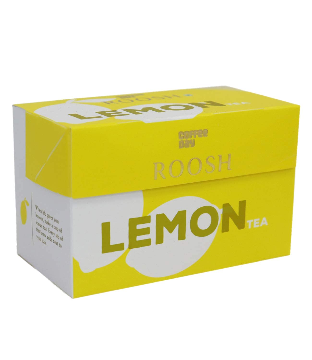 coffee day beverages Lemon Tea Dip, Pack Of 2 (50 Tea Bags) - Lemongrass, 100 G