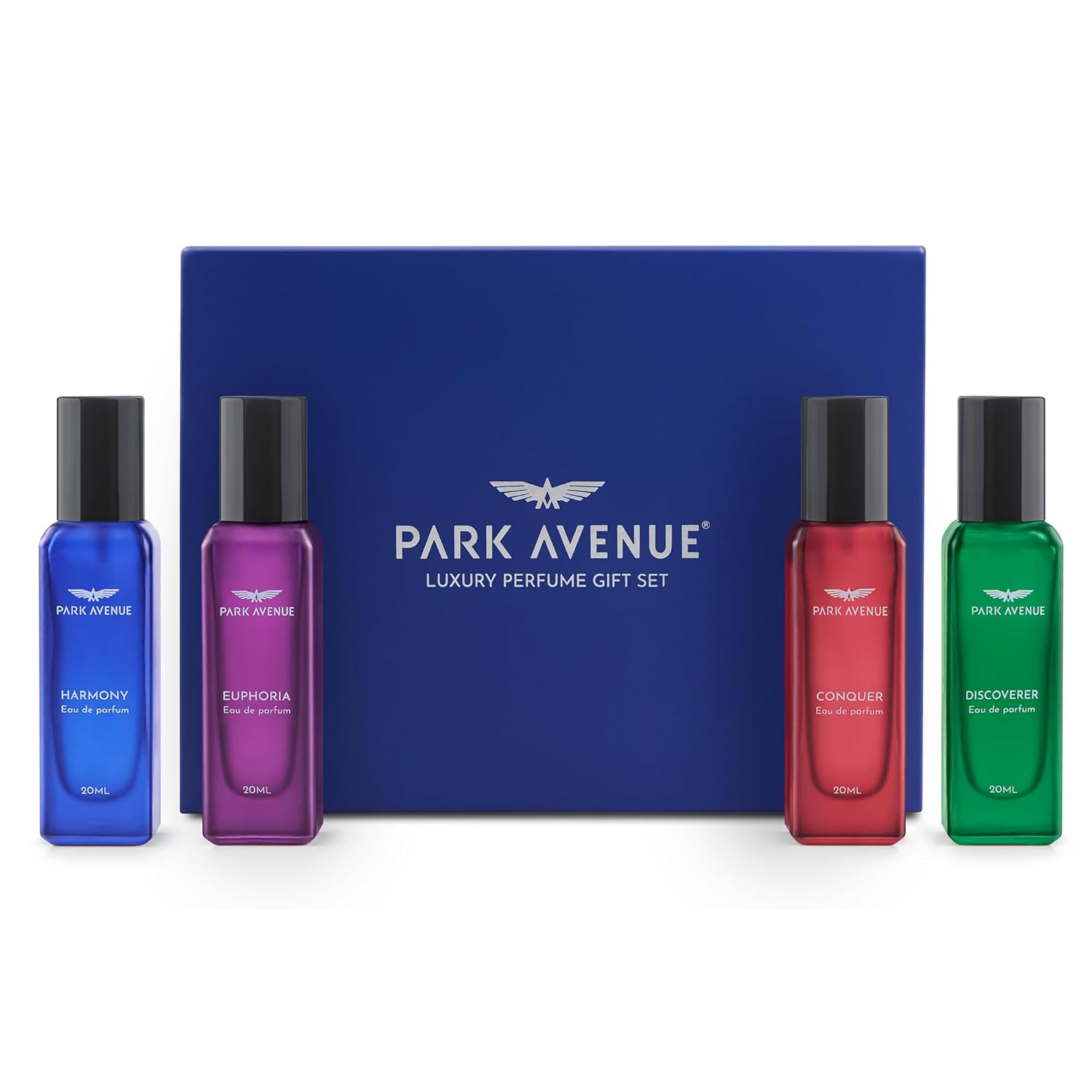 Park Avenue Luxury Perfume Gift Set for Men, 4x20 ml