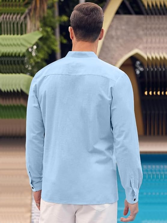 Bellstone Men's Solid Regular Fit Shirt 2