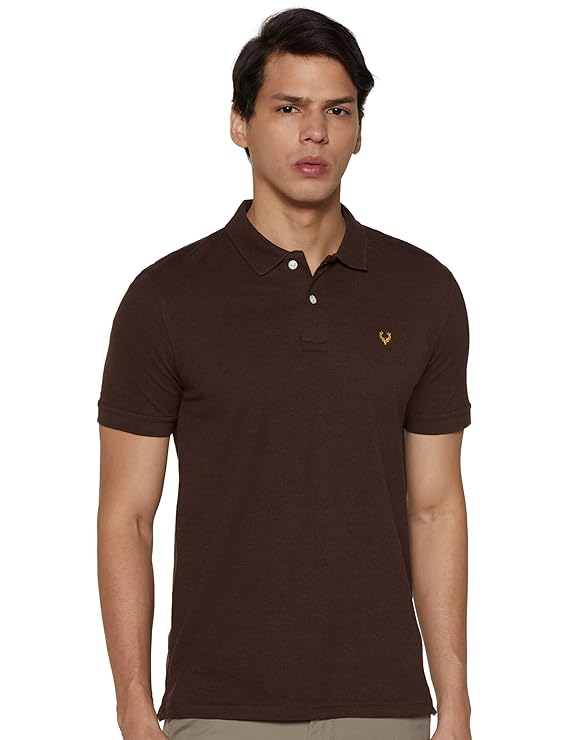 Allen Solly Men's Cotton Regular Fit Polo T-Shirt