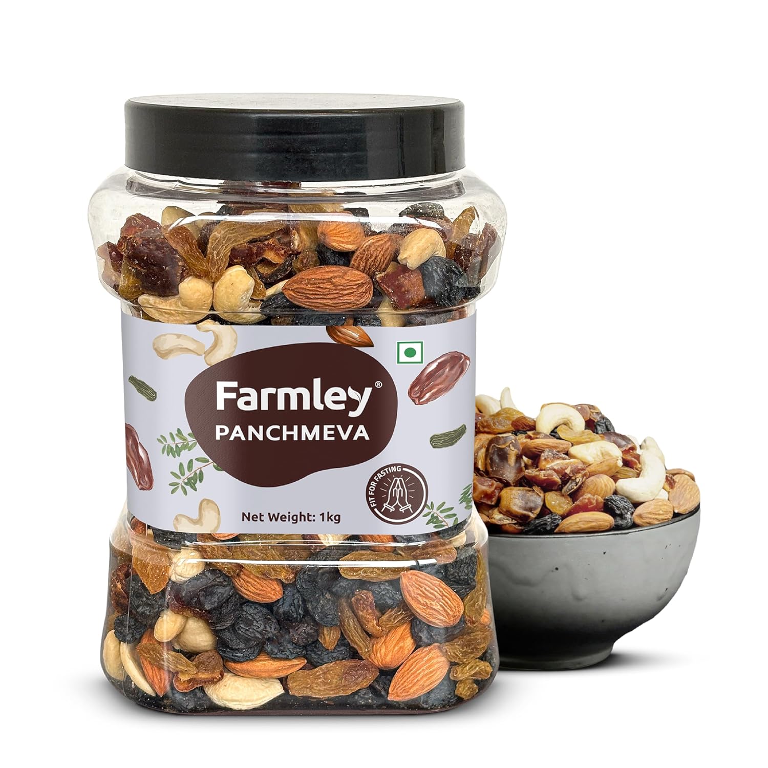 Farmley Panchmeva Dry Fruits Mix, 1 Kg
