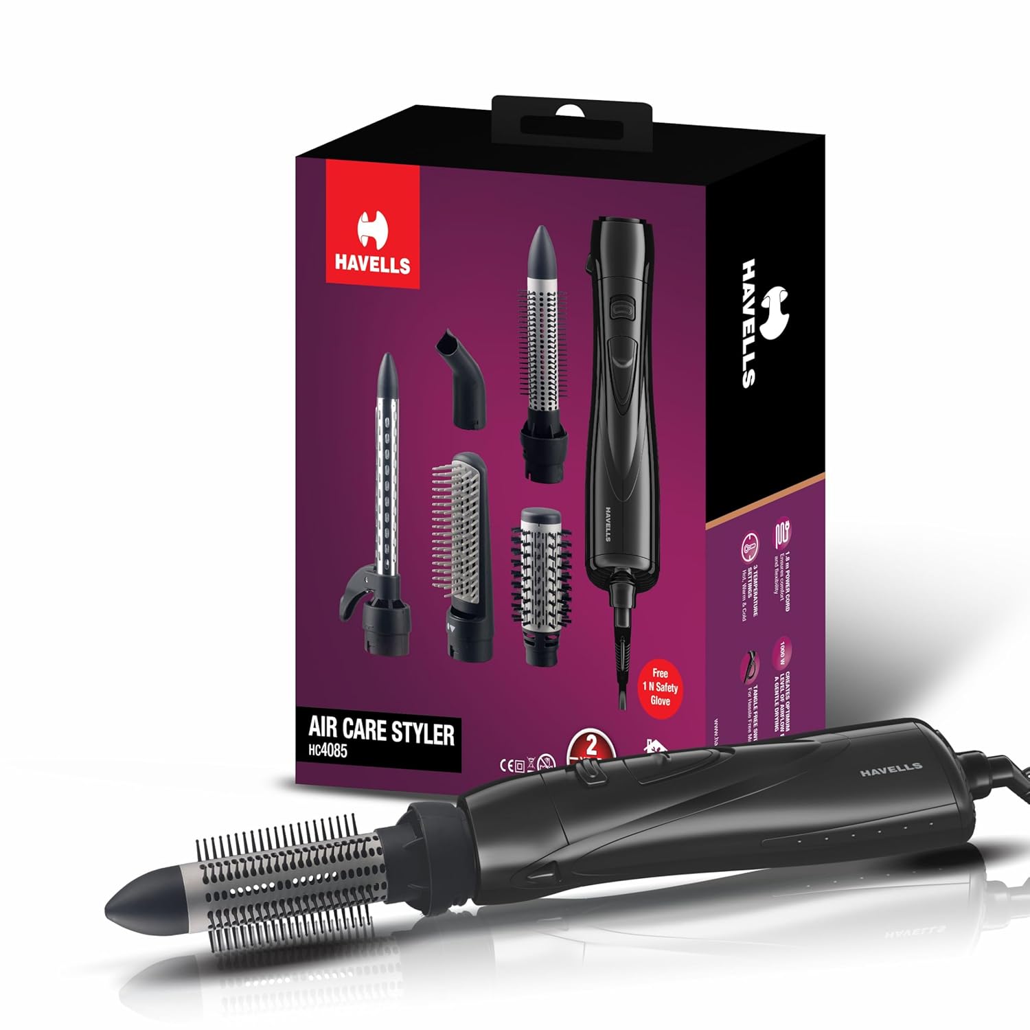 Havells 1000 Watts Air Care Volumizer Hair Dryer